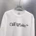 Off‑White Arrow Logo Crew Neck Sweatshirt, White & Black #A68022
