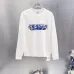 Off‑White Blue Tape Logo Crew Neck Sweatshirt, White & Black #A68029
