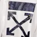 Off‑White Denim Patch Arrow Crew Neck Sweatshirt, White & Black #A68025