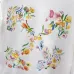 Off‑White Floral Arrow Print Crew Neck Sweatshirt, White & Black #A68023