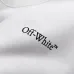 Off‑White Floral Arrow Print Crew Neck Sweatshirt, White & Black #A68023