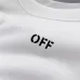 Off‑White Floral Sketch Arrow Crew Neck Sweatshirt, White & Black #A68026