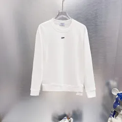 Off‑White Key & Skeleton Print Crew Neck Sweatshirt, White/Black #A68021