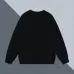Classic Black/White Prada Triangle Logo Crew Neck Sweatshirt for Timeless Fashion Looks #B54223
