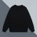 Classic Black/White Prada Triangle Logo Crew Neck Sweatshirt for Timeless Fashion Looks #B54223