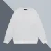 Classic Black/White Prada Triangle Logo Crew Neck Sweatshirt for Timeless Fashion Looks #B54223