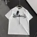 Alexander McQueen T-shirts dragonfly Black/White #B46774