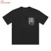 AMIRI Gothic Flame Logo Short Sleeve T‑Shirt, White Pink Black #A68040