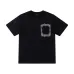 Amiri Bandana Patchwork Short‑Sleeve Tee, Brown, Black #A68247