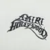 Amiri Hollywood Gothic Logo Short‑Sleeve Tee, White, Black #A68245