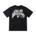Amiri Hollywood Gothic Logo Short‑Sleeve Tee, White, Black #A68245
