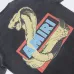 Amiri Snake Tee in Black #B53457