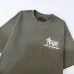 Amiri Studio Art & Design Logo Short‑Sleeve Tee, Olive Green, Black #A68250