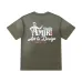 Amiri Studio Art & Design Logo Short‑Sleeve Tee, Olive Green, Black #A68250