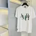 Amiri T-shirts Big letters Black/White/Grey  #B46761