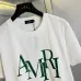 Amiri T-shirts Big letters Black/White/Grey  #B46761