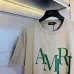 Amiri T-shirts Big letters Black/White/Grey  #B46761