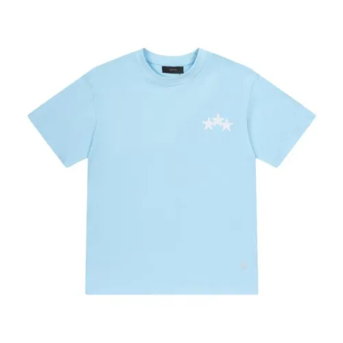 Amiri T-shirts Black/Blue #B49581