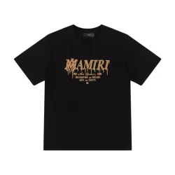 Amiri T-shirts Black/White #B49179