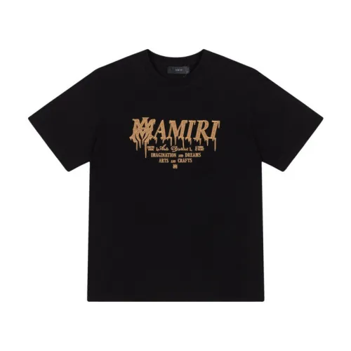 Amiri T-shirts Black/White #B49179