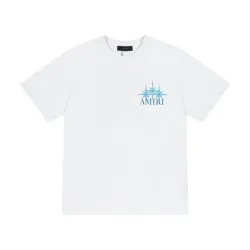 Amiri T-shirts Black/White #B49180