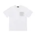 Amiri T-shirts Black/White/Blue #B49252