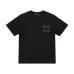 Amiri T-shirts Black/White/Blue #B49252