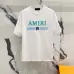 Amiri T-shirts Blue logo #B46755
