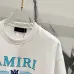 Amiri T-shirts Blue logo #B46755