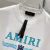 Amiri T-shirts Blue logo #B46755