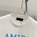 Amiri T-shirts Blue logo #B46755