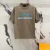 Amiri T-shirts Blue logo #B46755