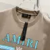 Amiri T-shirts Blue logo #B46755