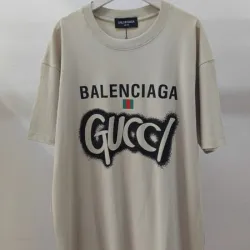 Balenciaga Gucci T-shirts for Men  BALENCIAGA Logo Print #B54045
