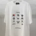 Balenciaga Gucci T-shirts for Men  BALENCIAGA Logo Print Pink/White/Grey #B54043