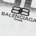 Balenciaga T-shirts for Men Black/White #B46775