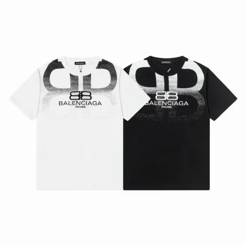 Balenciaga T-shirts for Men Black/White #B46775