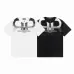 Balenciaga T-shirts for Men Black/White #B46775