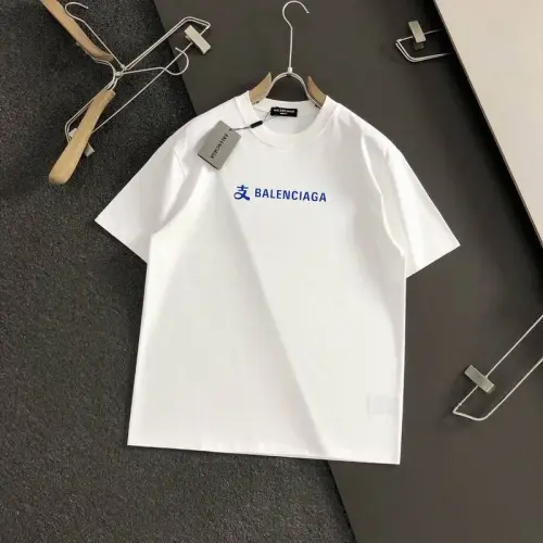 Balenciaga T-shirts for Men Black/White #B46788