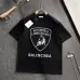 Balenciaga T-shirts for Men Lamborghini Black/White #B46791