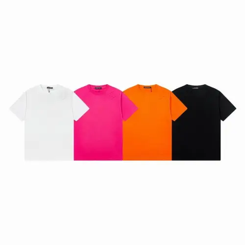 Balenciaga T-shirts for Men Pure black Pure white Pure red #B46778