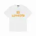 Balenciaga T-shirts for Men Three-dimensional letters Black/White  #B46781