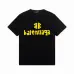 Balenciaga T-shirts for Men Three-dimensional letters Black/White  #B46781