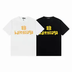 Balenciaga T-shirts for Men Three-dimensional letters Black/White  #B46781