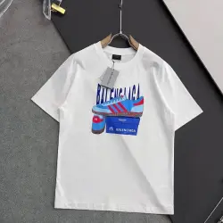 Balenciaga T-shirts for Men shoe Black/White #B46794