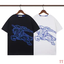 Burberry T-Shirts for MEN Black/White #B49596