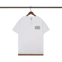 Burberry T-Shirts for MEN Black/White #B49935