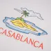Casablanca T-Shirts 260g Black/White  #B53001