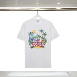 Casablanca T-Shirts Black/White #B49187