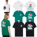 Casablanca T-Shirts Casablanca – Wavy Mountain T-shirt  Black/White/Green #B53383